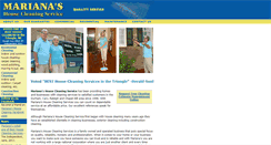 Desktop Screenshot of marianashousecleaning.com